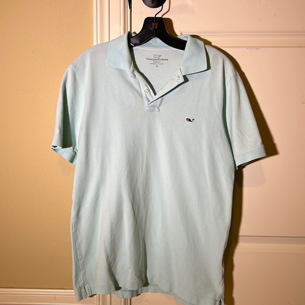Vineyard Vines Light Blue Polo